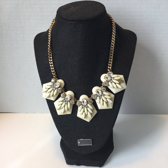 πππJCREW Geometric Collage Necklace C7206πππ - Picture 2 of 6